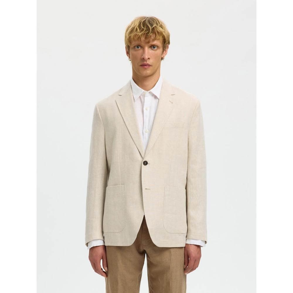 Selected Charles Linen Blazer
